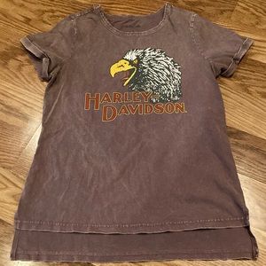 Harley-Davidson eagle logo ladies T-shirt